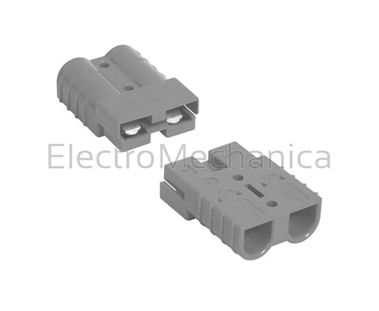 78180-02 | 50A 2P H/D CONNECTOR 10mm2 GREY | I - Plugs and Sockets